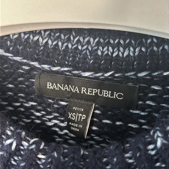 Banana Republic Petite Cropped Ombre Sweater - Picture 6 of 12